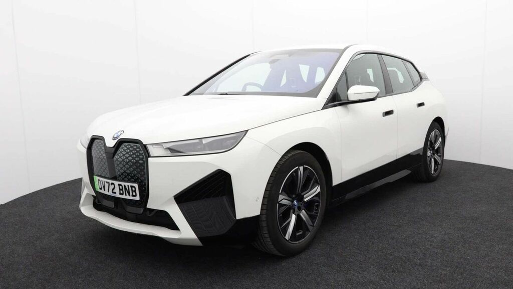 BMW iX Ix Xdrive 40 M Sport 4Wd White #3