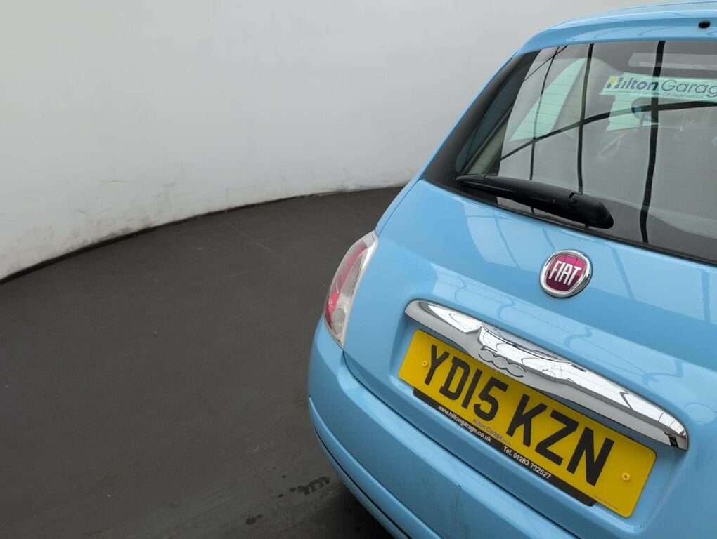 Fiat 500 Hatchback Red #21