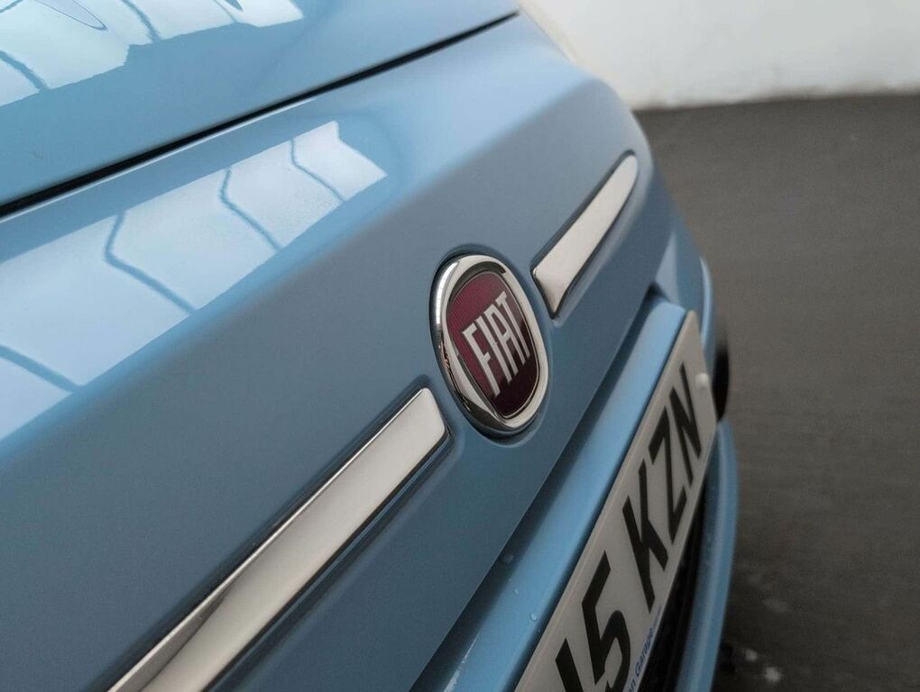 Fiat 500 Hatchback Red #28