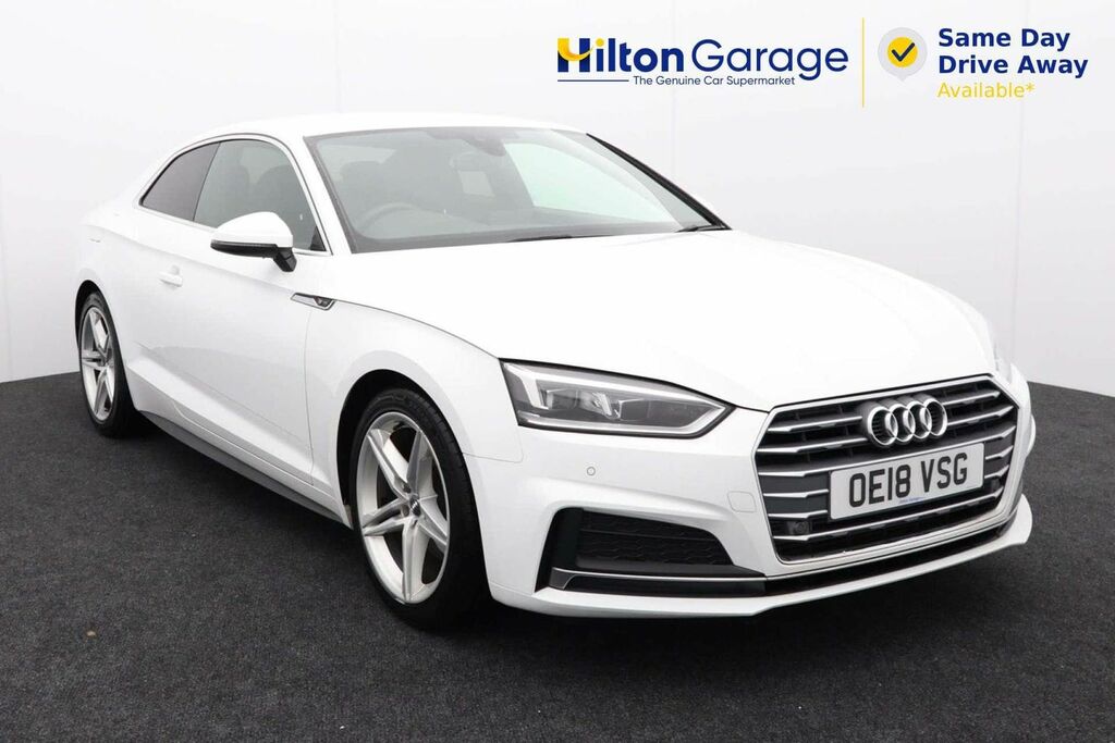 Audi A5 2.0 A5 S Line Tsfi White