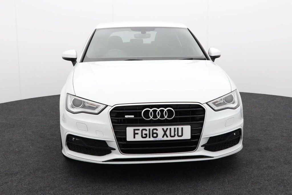 Audi A3 1.4 A3 Sportback S Line Nav Tfsi FG16XUU White #2