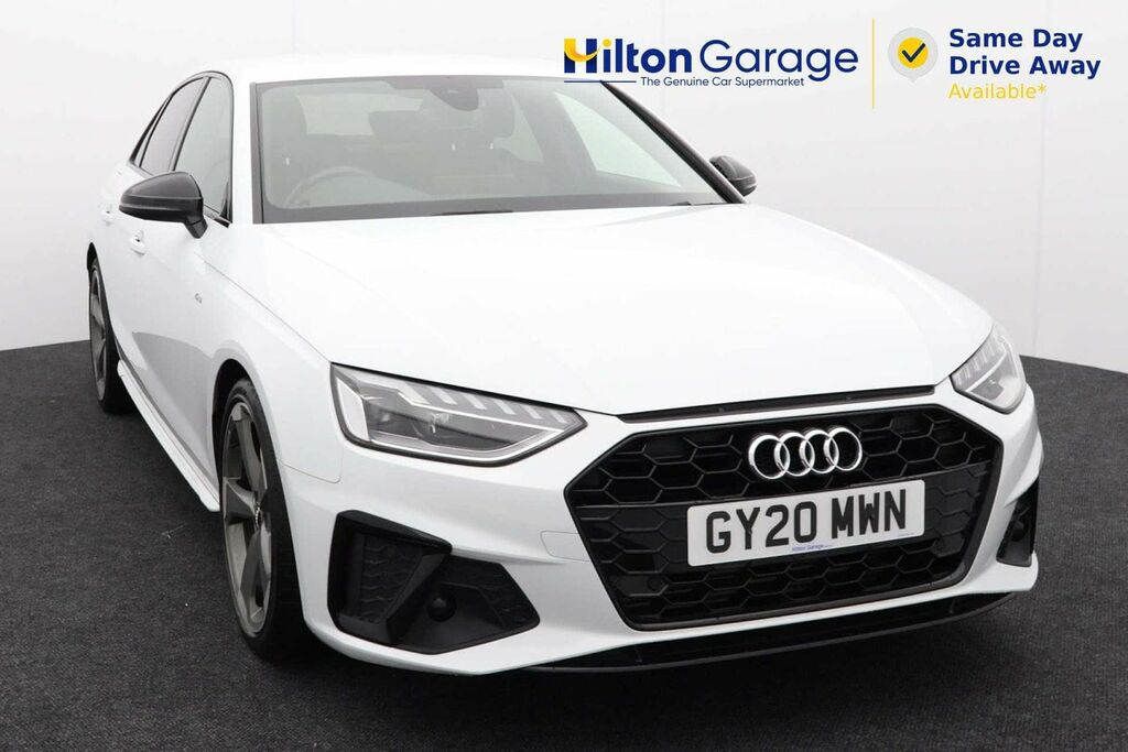 Audi A4 2.0 A4 Black Edition 35 Tfsi White