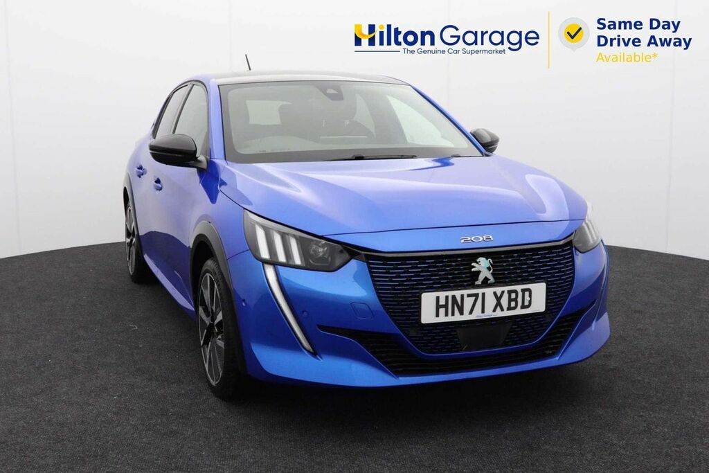Peugeot e-208 208 Gt Premium Ev Blue