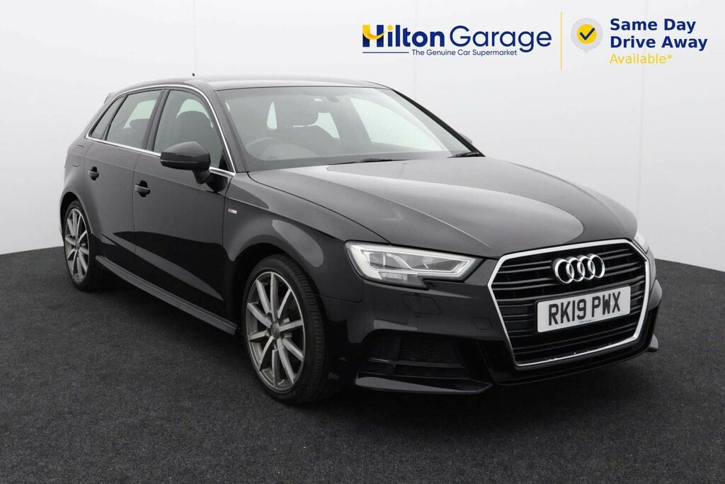 Audi A3 1.5 A3 Sportback 35 Tfsi S Line Black