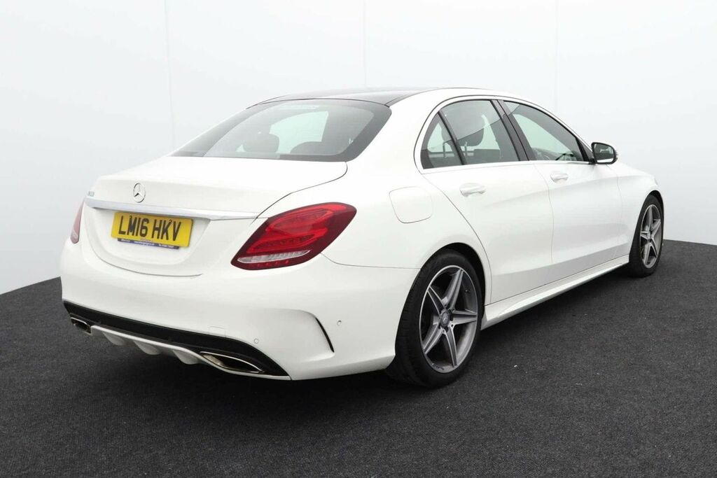 Mercedes-Benz C Class D Se White #7