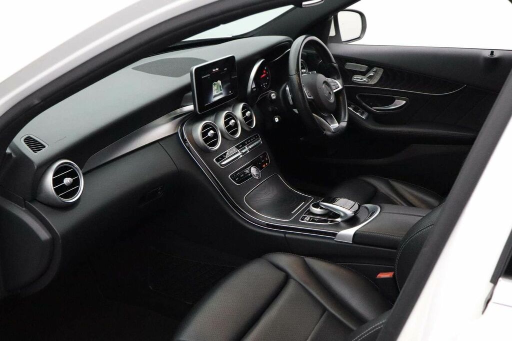 Mercedes-Benz C Class D Se White #21