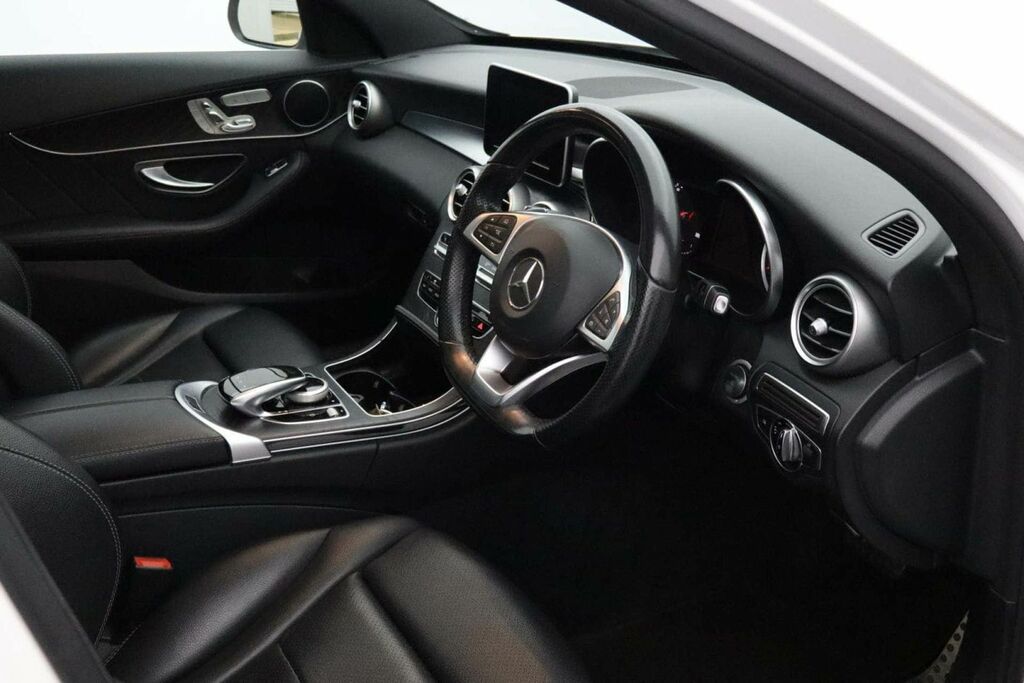 Mercedes-Benz C Class D Se White #10