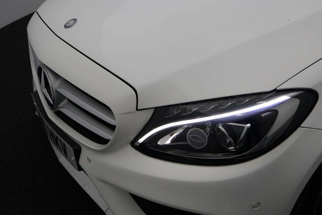 Mercedes-Benz C Class D Se White #35