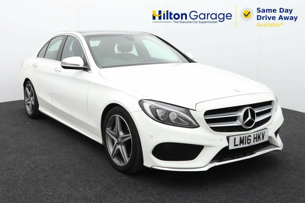 Mercedes-Benz C Class 2.0 C200 Amg Line Premium White