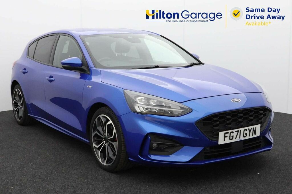 Ford Focus 1.5 Focus St-line X Tdci Blue