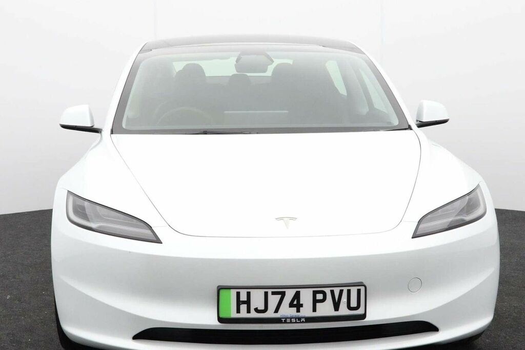 Tesla Model 3 Model 3 Long Range Awd 4Wd White #2