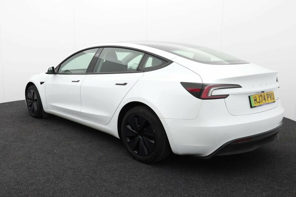 Tesla Model 3 Model 3 Long Range Awd 4Wd White #5