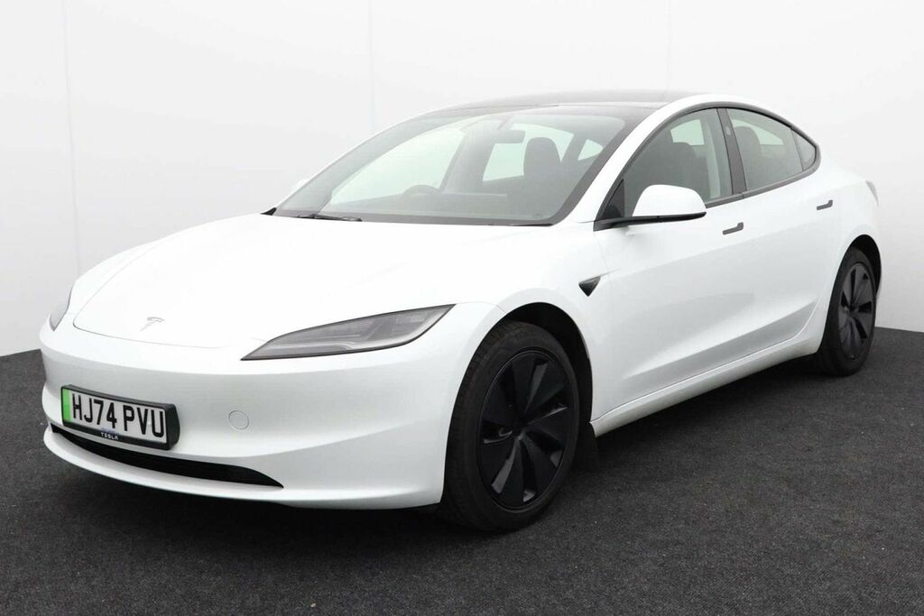 Tesla Model 3 Model 3 Long Range Awd 4Wd White #3