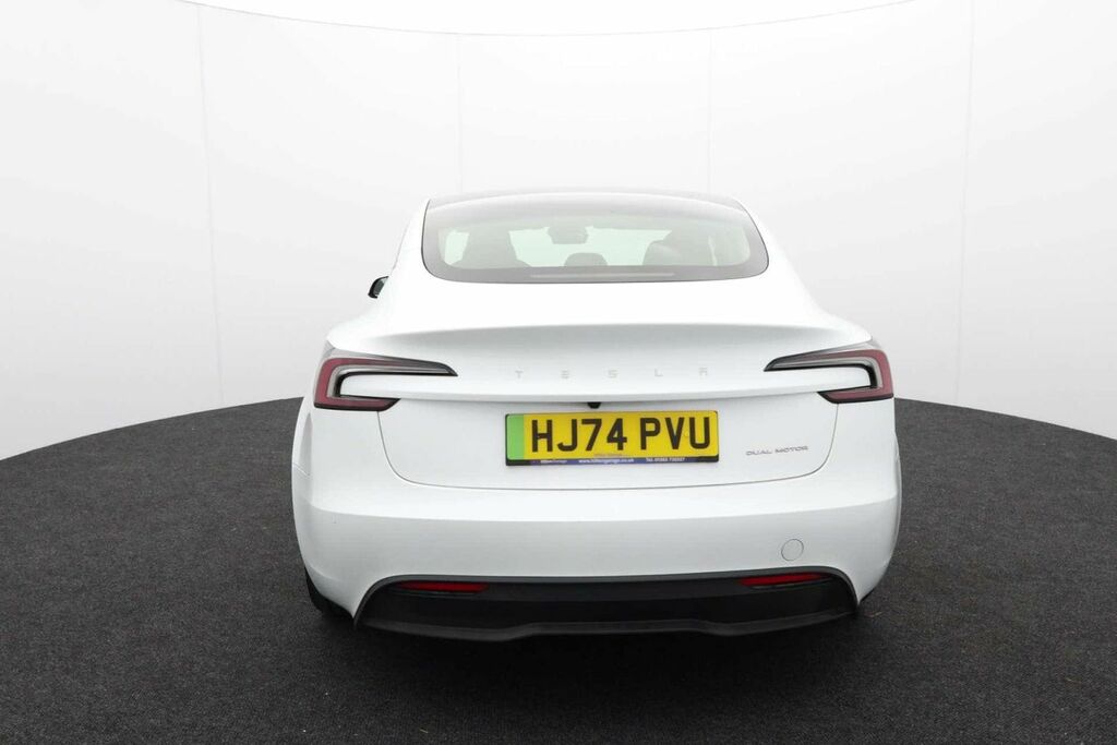 Tesla Model 3 Model 3 Long Range Awd 4Wd White #6