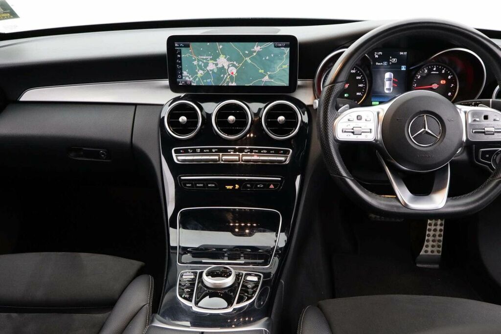 Mercedes-Benz C Class Amg Line White #25