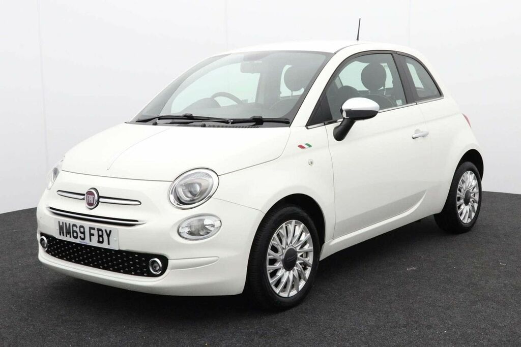 Fiat 500 1.2 500 Lounge White #3