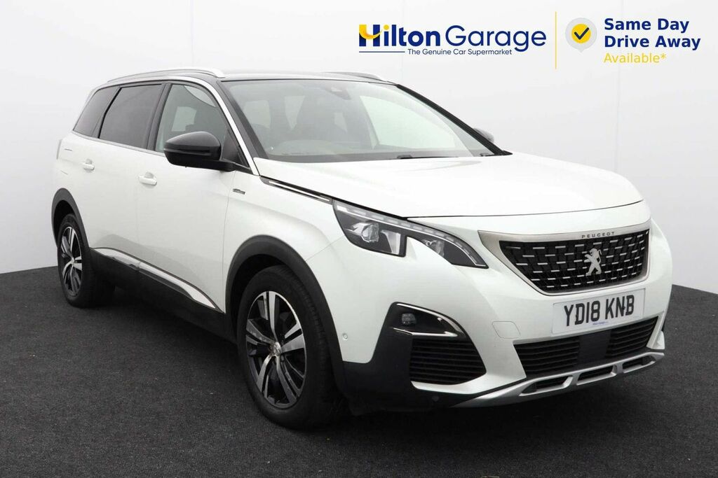 Peugeot 5008 2.0 5008 Gt Line Blue Hdi Ss White