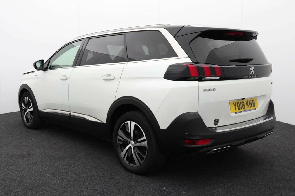 Peugeot 5008 2.0 5008 Gt Line Blue Hdi Ss White #5