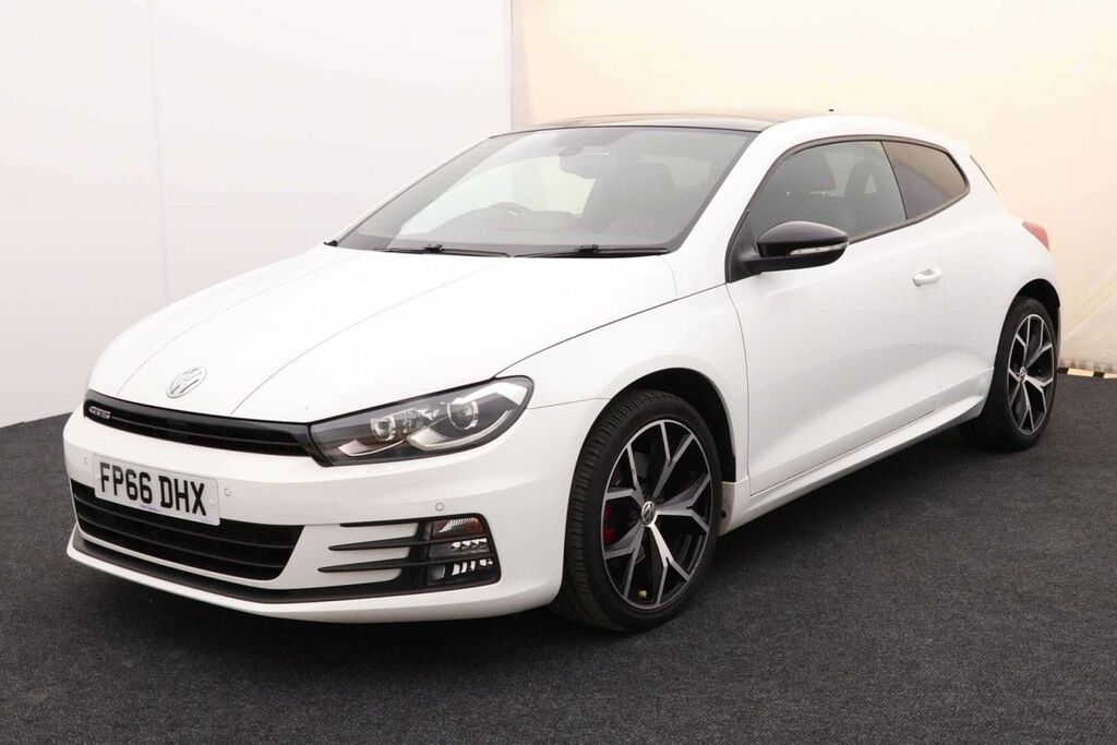 Volkswagen Scirocco 2.0 Scirocco Gts Tsi Bluemotion Technology Semi-au White #3