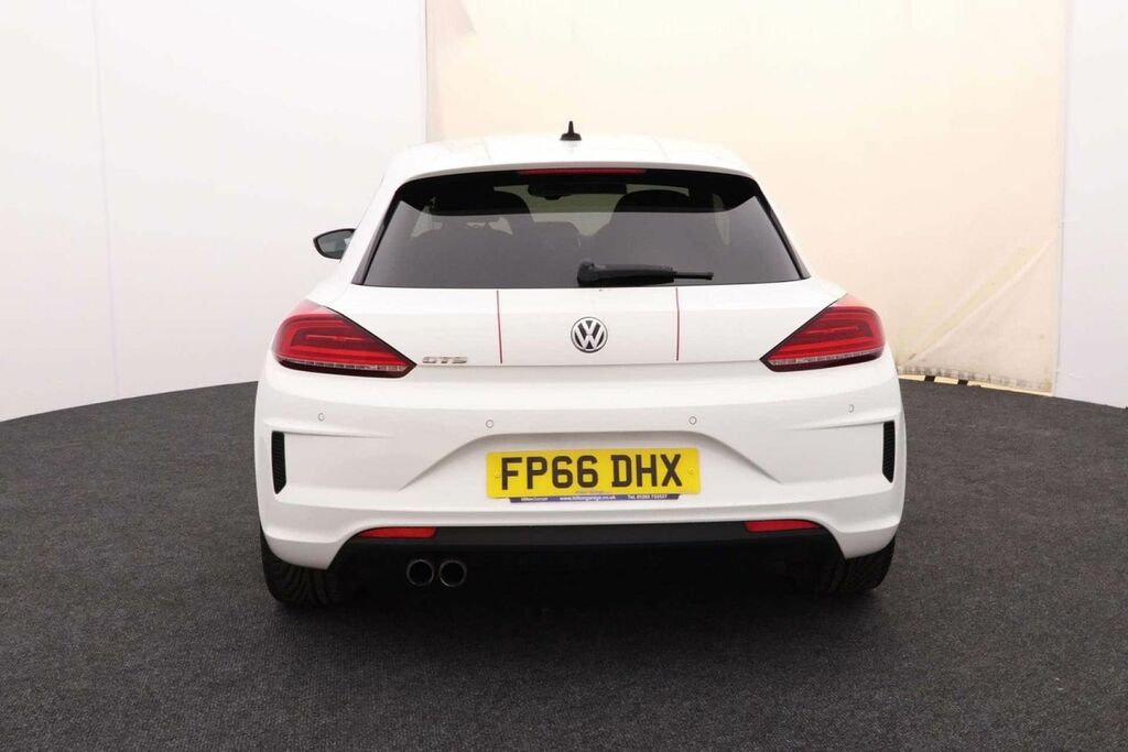 Volkswagen Scirocco 2.0 Scirocco Gts Tsi Bluemotion Technology Semi-au White #6