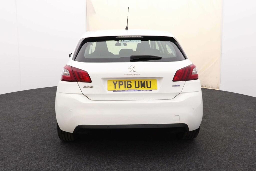 Peugeot 308 1.6 308 Allure Hdi Blue Ss White #6