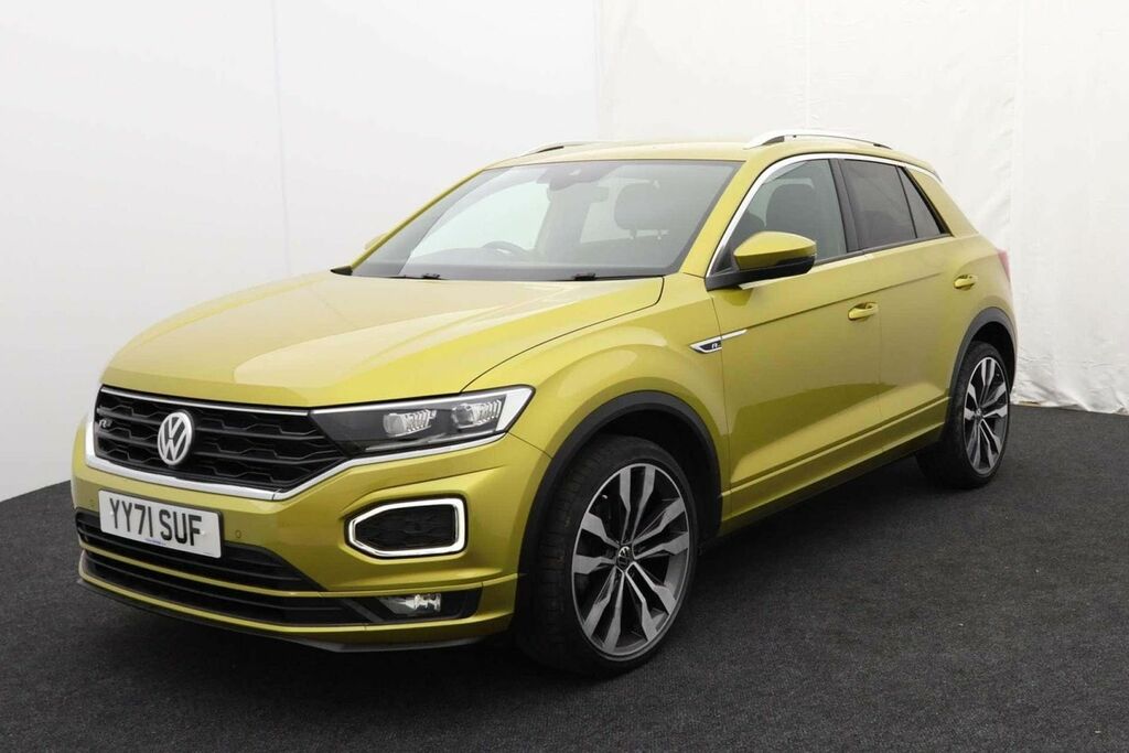 Volkswagen T-Roc 1.5 T-roc R-line Tsi Evo Yellow #3