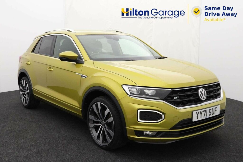 Volkswagen T-Roc 1.5 T-roc R-line Tsi Evo Yellow