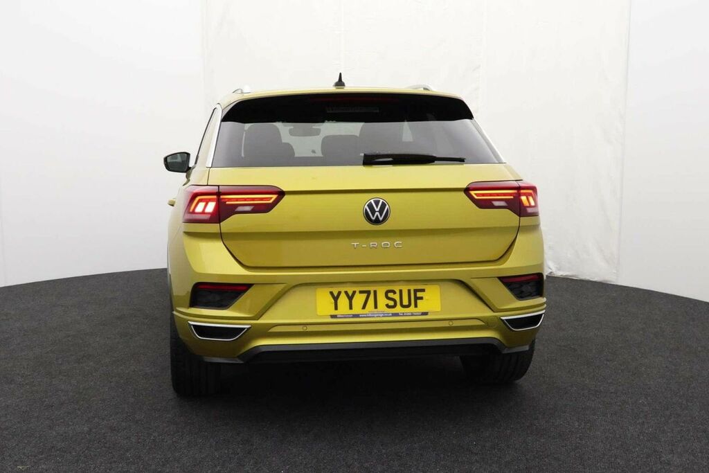 Volkswagen T-Roc 1.5 T-roc R-line Tsi Evo Yellow #6