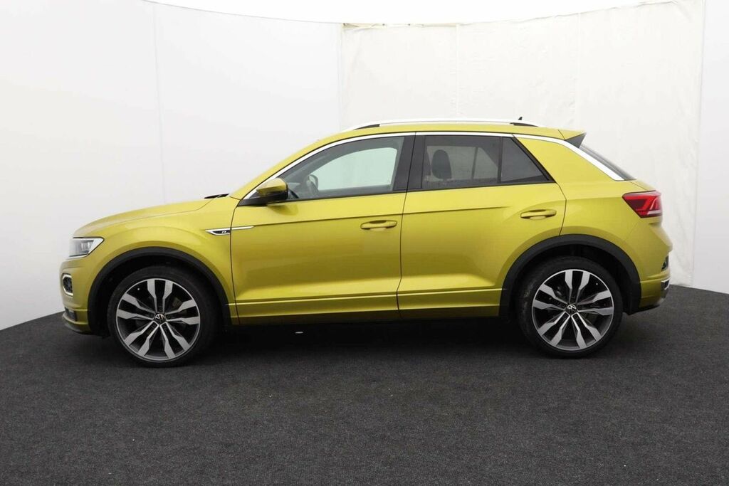 Volkswagen T-Roc 1.5 T-roc R-line Tsi Evo Yellow #4