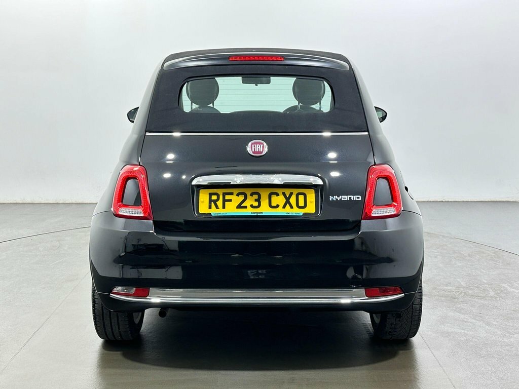 Fiat 500C Convertible RF23CXO Black #6