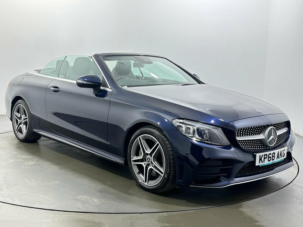Mercedes-Benz C Class 2L Amg Line KP68AKG Blue