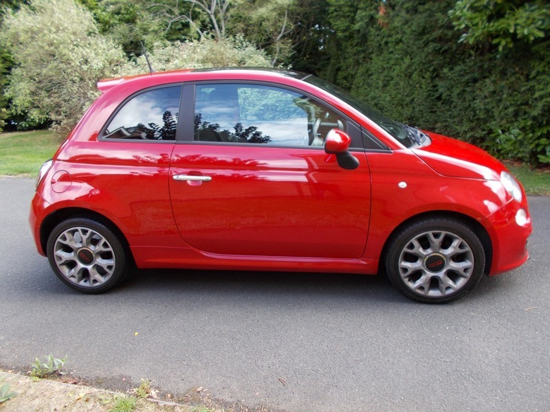 Fiat 500 1.2 S Hatchback LG13YLA Red #2