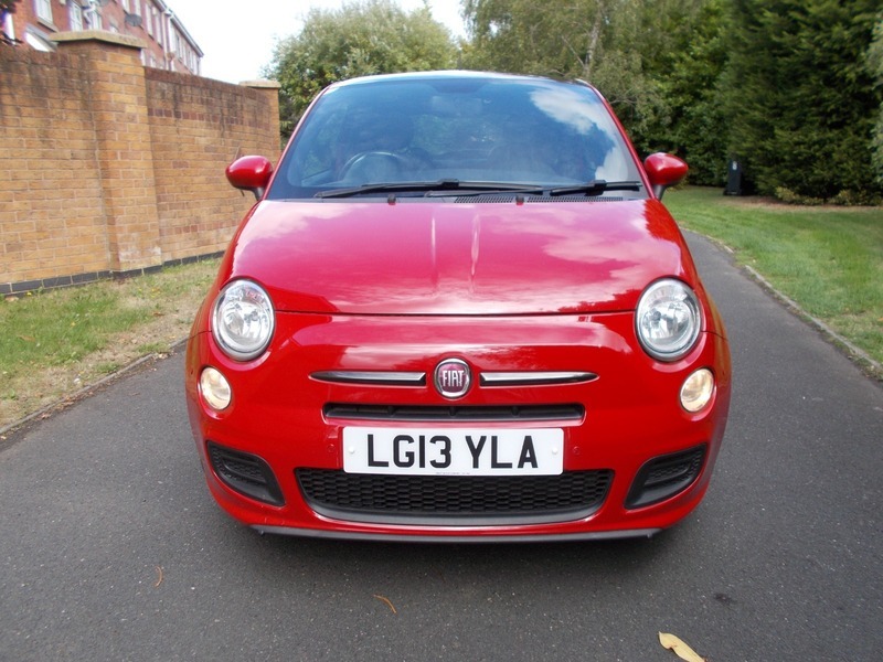Fiat 500 1.2 S Hatchback LG13YLA Red #3