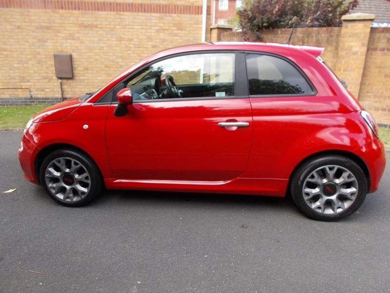 Fiat 500 1.2 S Hatchback LG13YLA Red #4