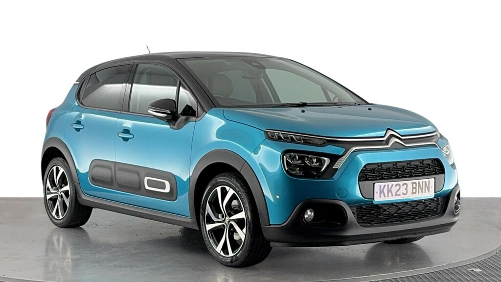 Citroen C3 1.2 Puretech Shine Plus Hatchback Manua KK23BNN Blue #2