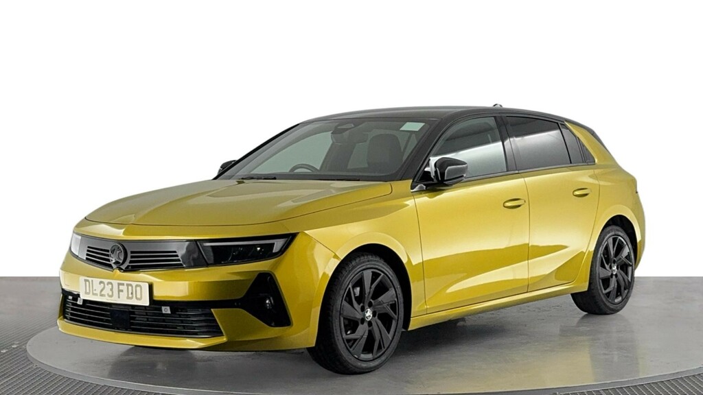 Vauxhall Astra 1.2 Turbo Gs Hatchback Euro 6 S Yellow