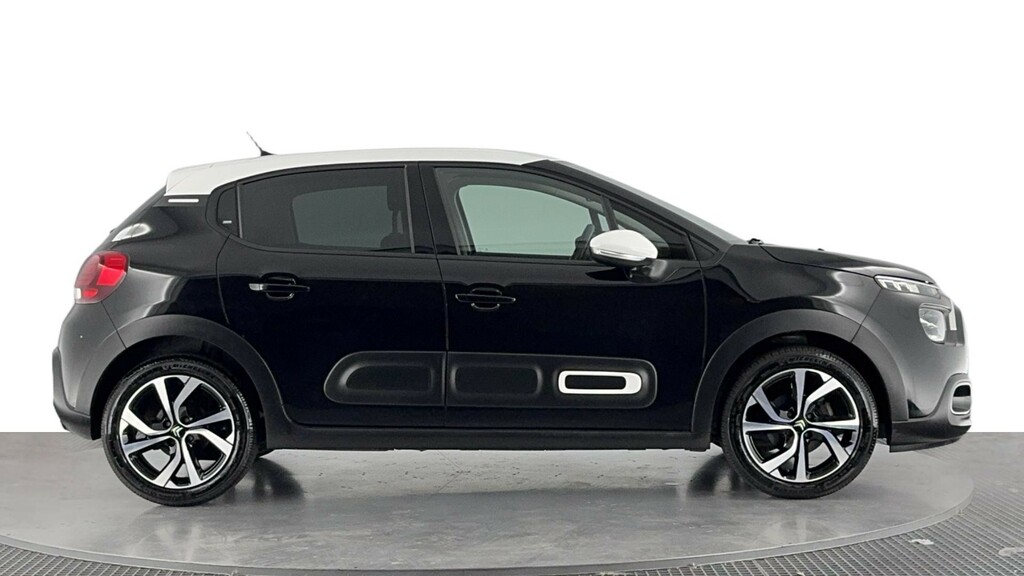 Citroen C3 1.2 Puretech Shine Plus Hatchback Manua KT23RKF Black #3