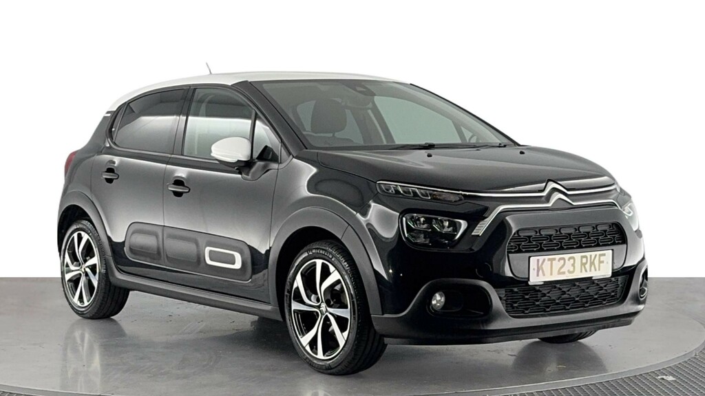 Citroen C3 1.2 Puretech Shine Plus Hatchback Manua KT23RKF Black #2