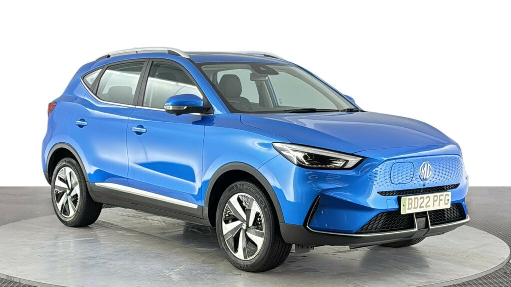MG ZS 72.6Kwh Trophy Long Range Suv 1 BD22PFG Blue #2