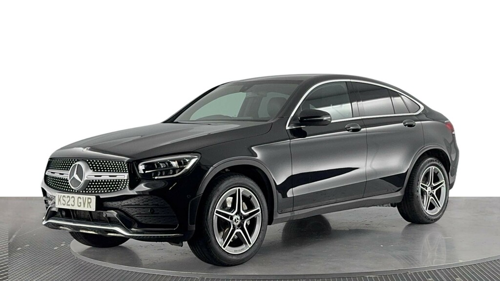 Mercedes-Benz GLC Class 2.0 Glc300h Mhev Amg Line Coupe Hybrid Black