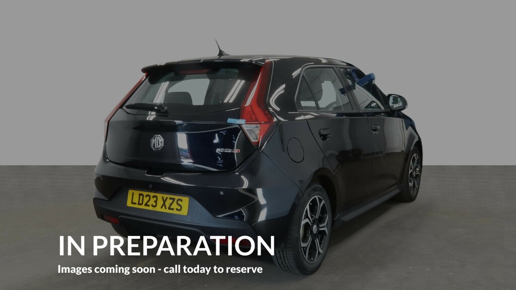 MG MG3 1.5 Vti-tech Exclusive Nav Hatchback Ma Black
