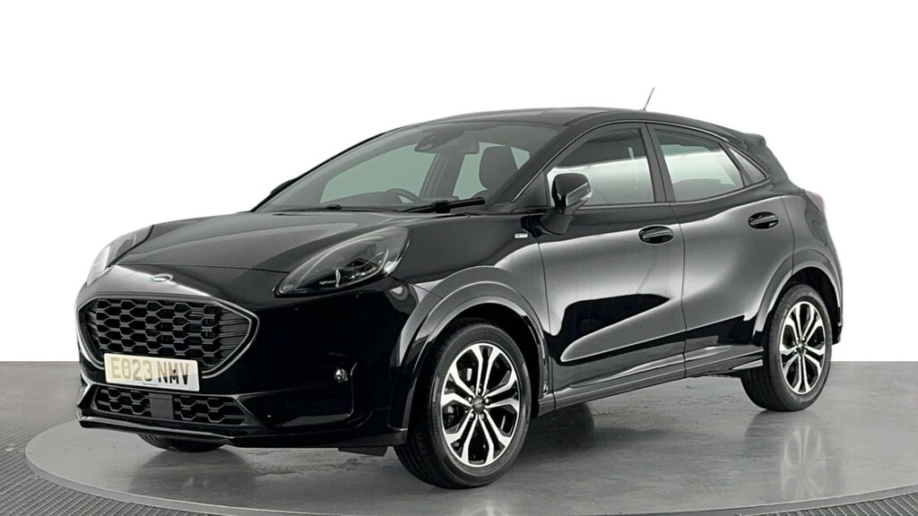 Ford Puma 1.0T Ecoboost Mhev St-line Suv Hybrid D Black