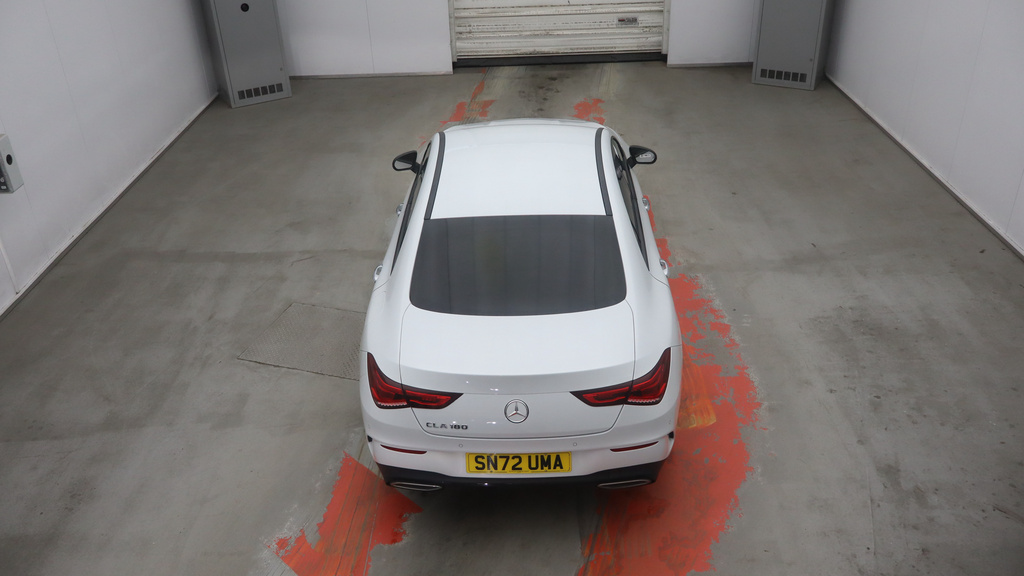 Mercedes-Benz CLA Class 1.3 Cla180 Amg Line Premium Coupe 7G- White #2