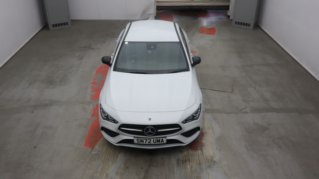 Mercedes-Benz CLA Class 1.3 Cla180 Amg Line Premium Coupe 7G- White