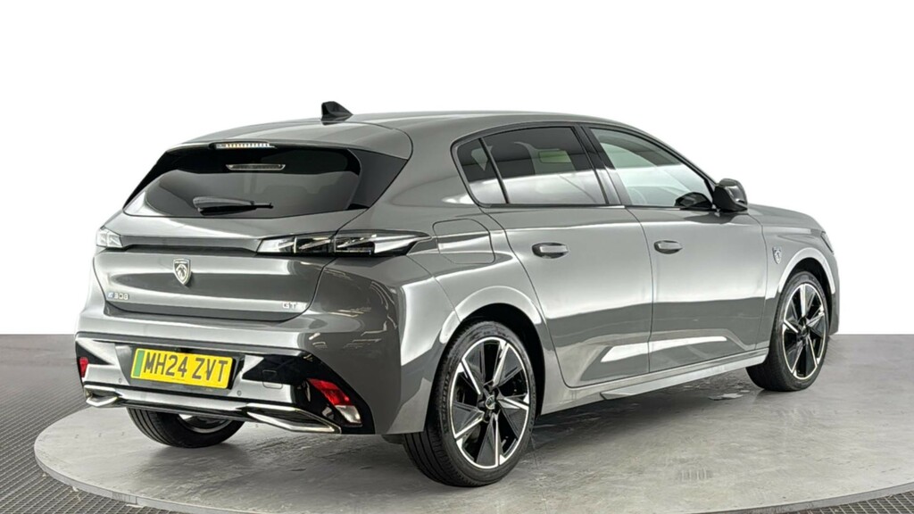 Peugeot 308 54Kwh Gt Hatchback 156 Ps Grey #4