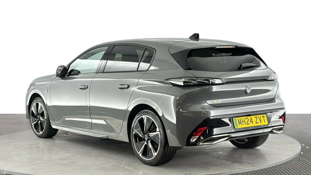 Peugeot 308 54Kwh Gt Hatchback 156 Ps Grey #6