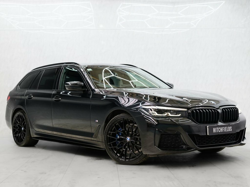 BMW 5 Series 530E M Sport Black
