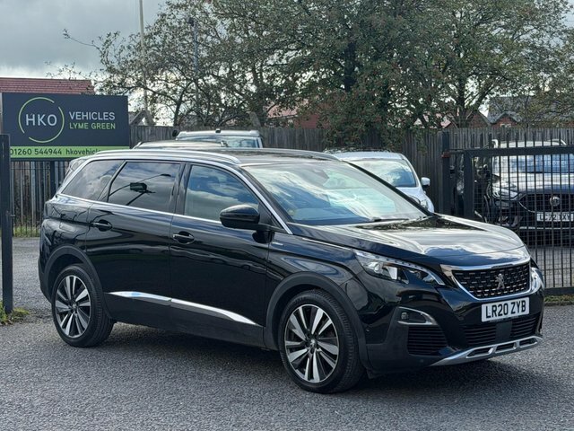 Peugeot 5008 2020 1.2 Puretech Gt Line Premium Eat Euro 6 Ss Black #6