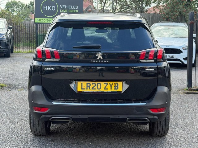 Peugeot 5008 2020 1.2 Puretech Gt Line Premium Eat Euro 6 Ss Black #3