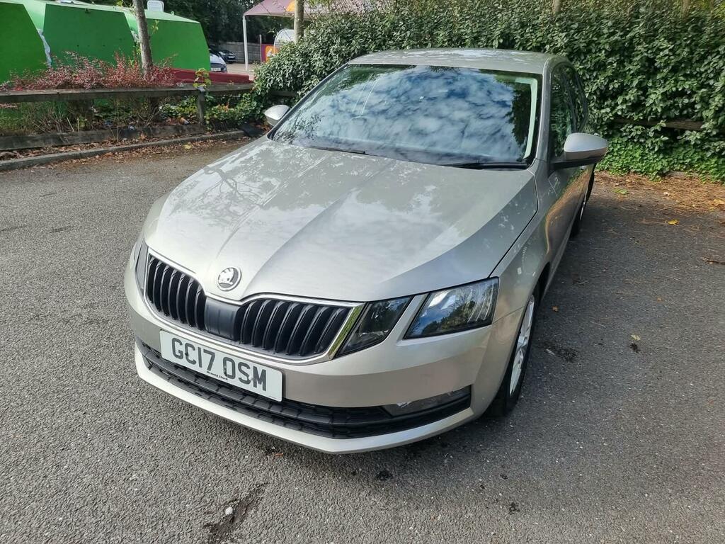 Skoda Octavia Se Beige #3